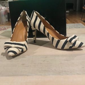 J.Crew Factory ‘Isabelle’ Printed Bow Pumps